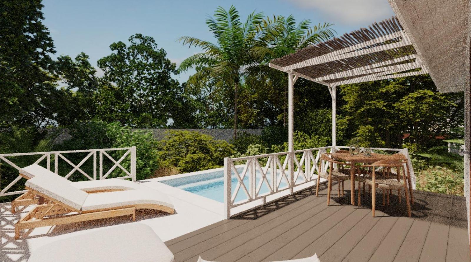 Botanique Bungalows Westpunt Eksteriør billede